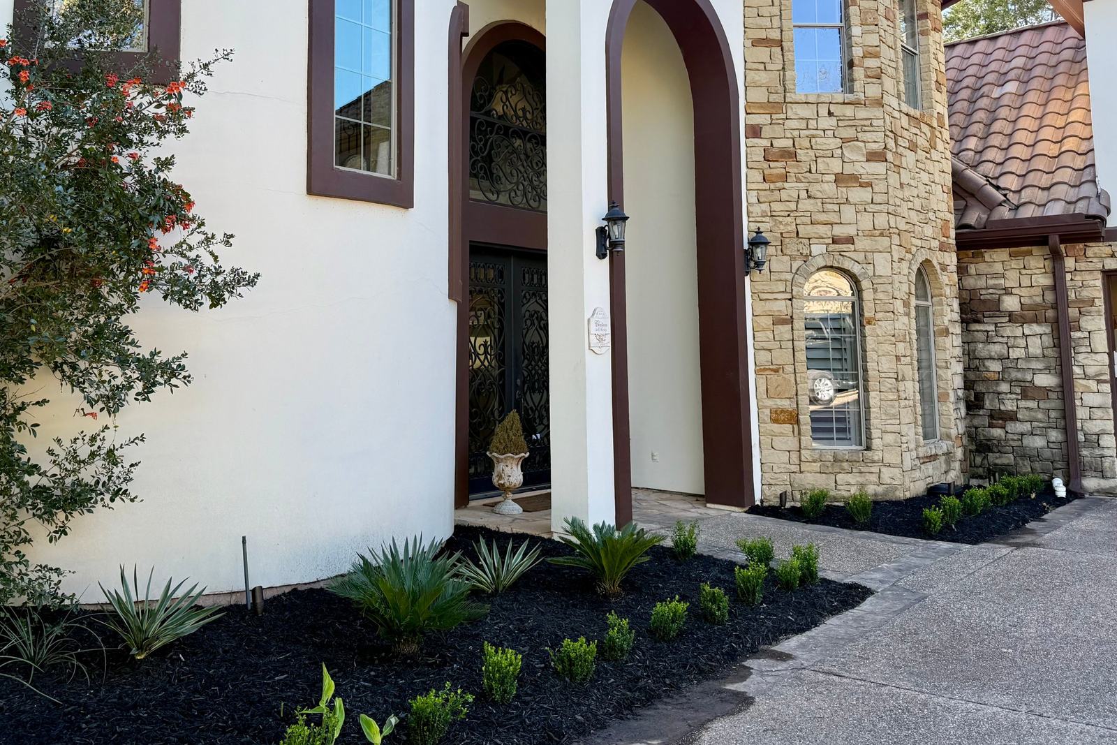 Landscape & hardscape design and installation by A's Exterior Services